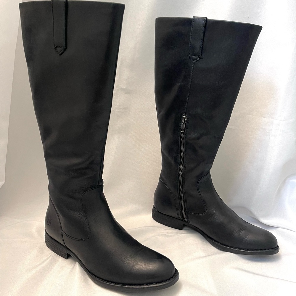 Cole Haan Leather Knee Boots